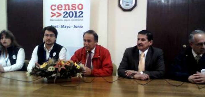 Con un día de desfase se realiza lanzamiento oficial del Censo 2012 a nivel local