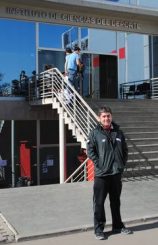 Rodrigo Lagos, profesor de Ciencias del Deporte y de Pedagogía en Educación Física de la UST Santiago