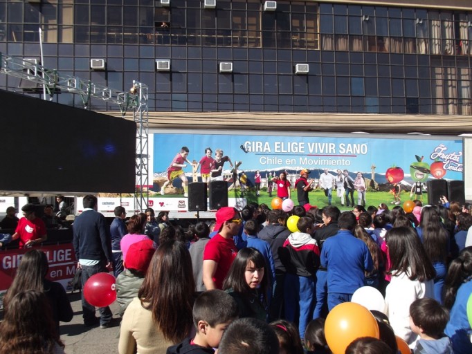 Chile en Movimiento de Elige Vivir Sano llegó a Los Ángeles